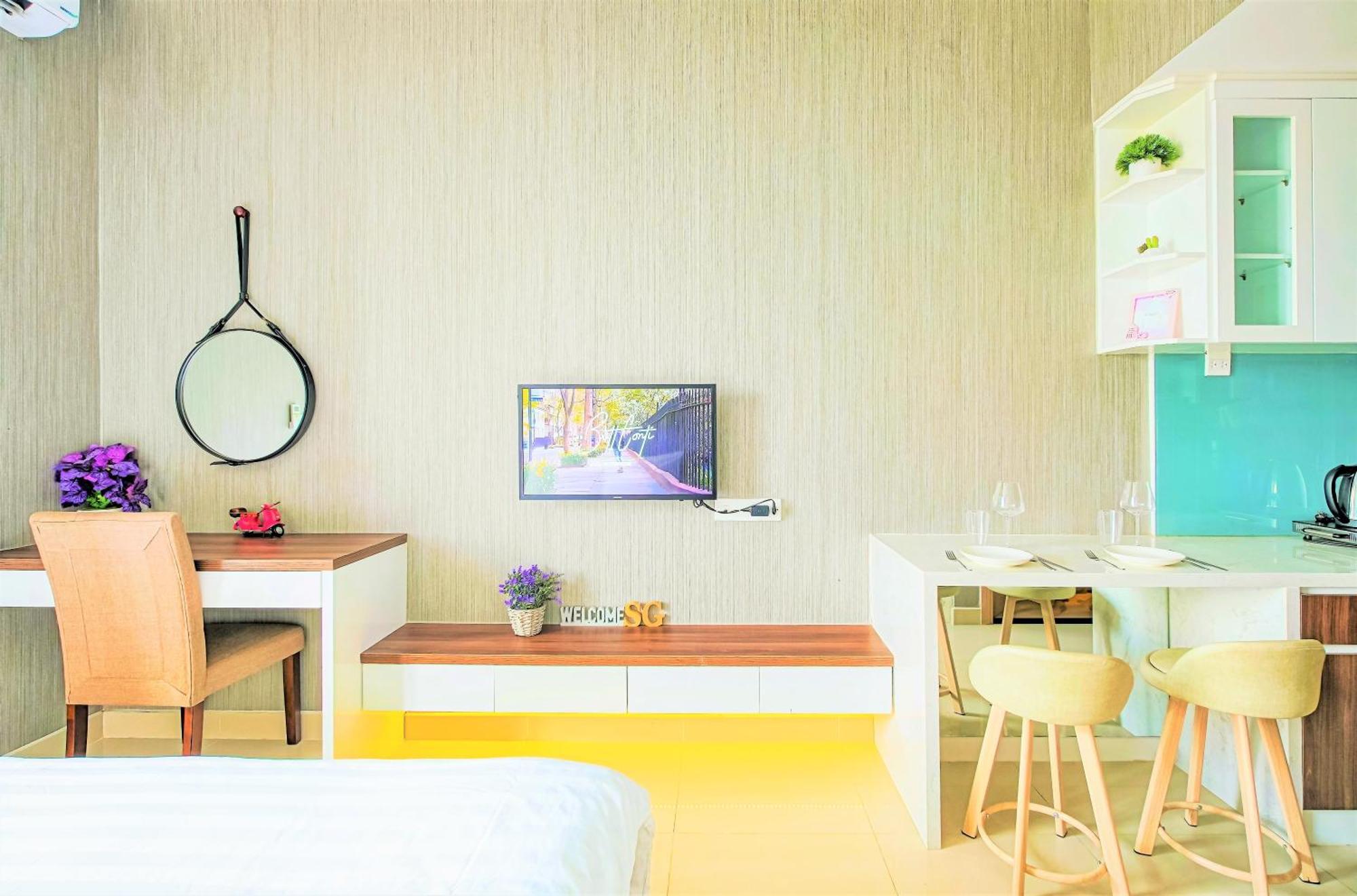 Innside Apartment - Rivergate Residence, Free Gym And Pool Ho-Chi-Minh-Stadt Exterior foto